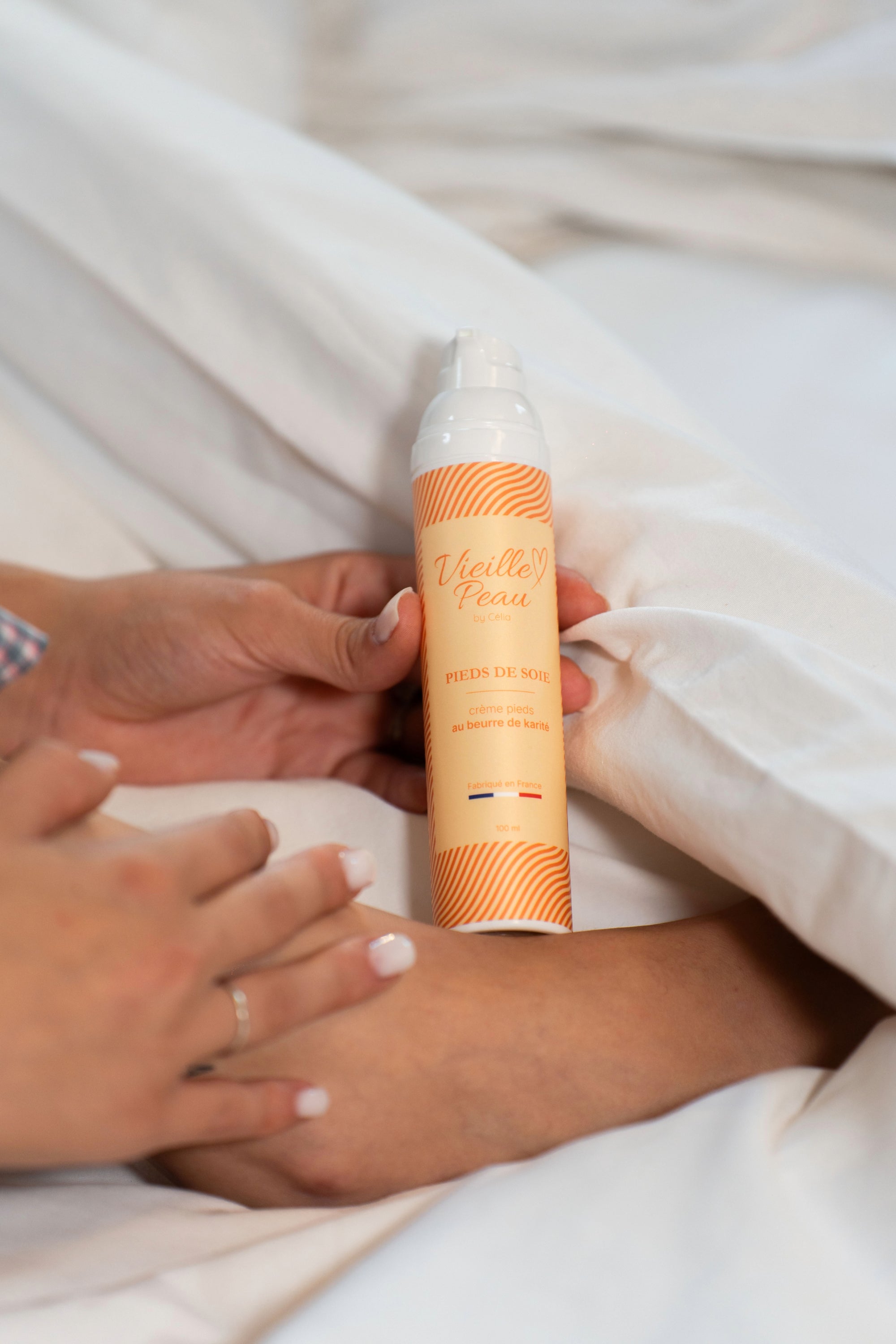 PIEDS DE SOIE - Crème pieds au beurre de karité 100ml