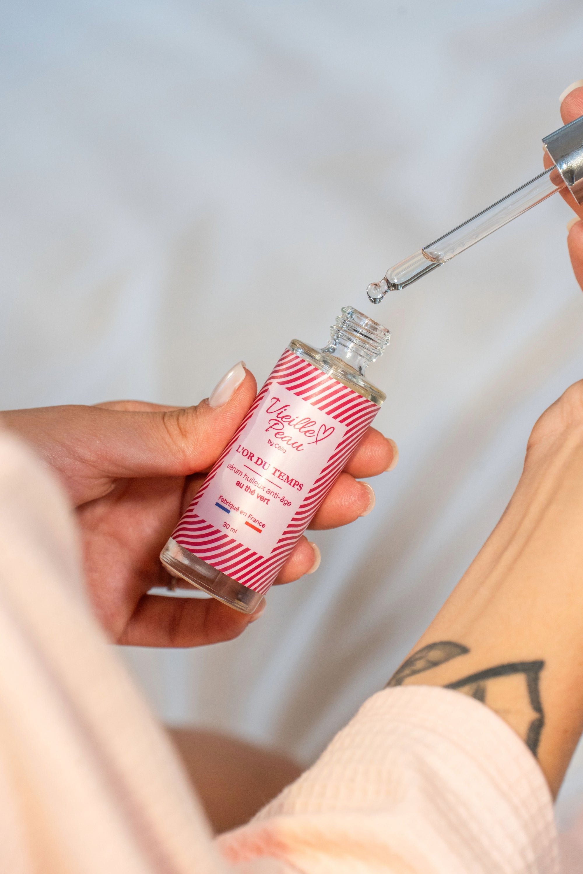 L'OR DU TEMPS - Sérum huileux anti-âge au thé vert 30ml