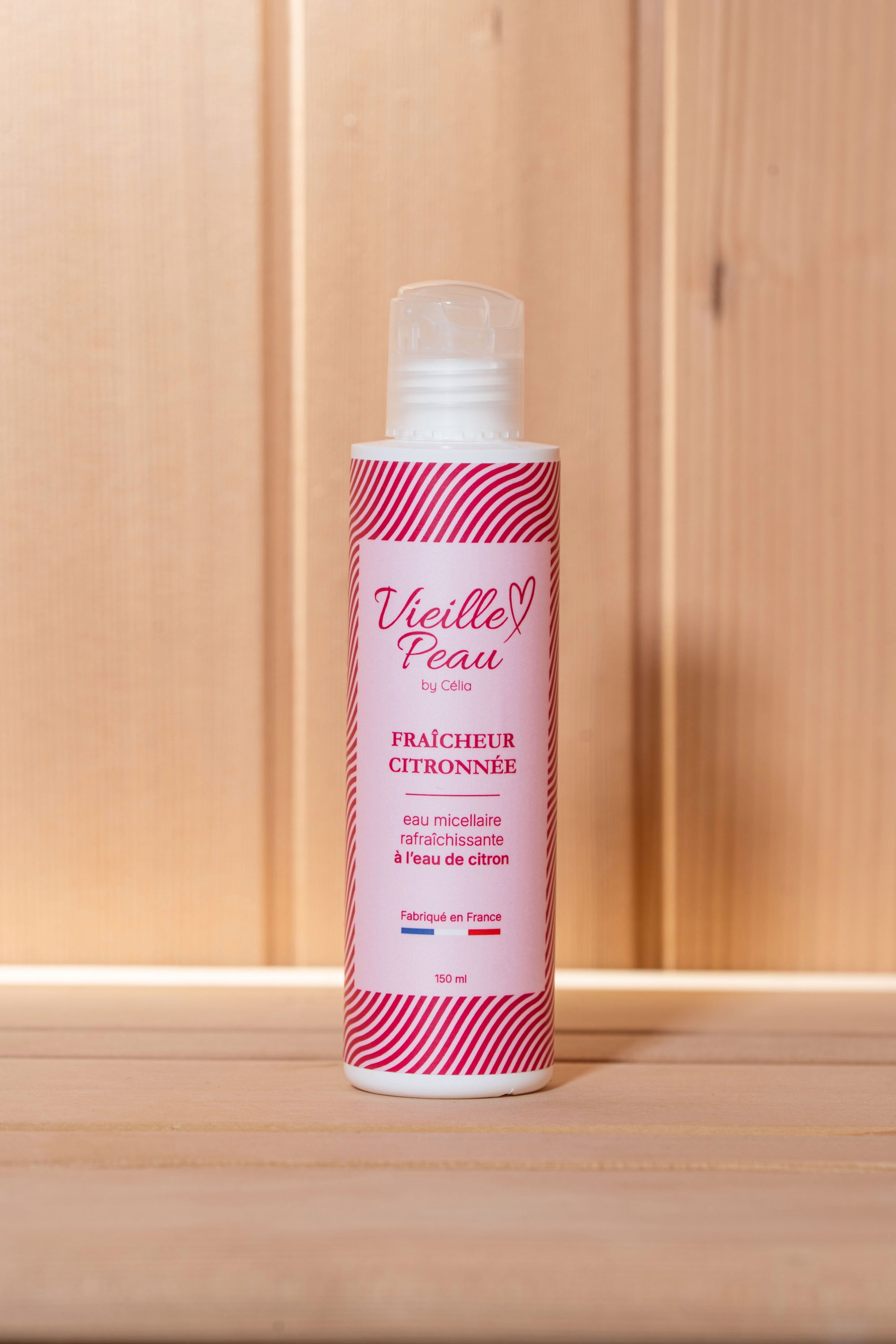 FRAÎCHEUR CITRONNÉE - Eau micellaire rafraîchissante à l'eau de citron 150ml