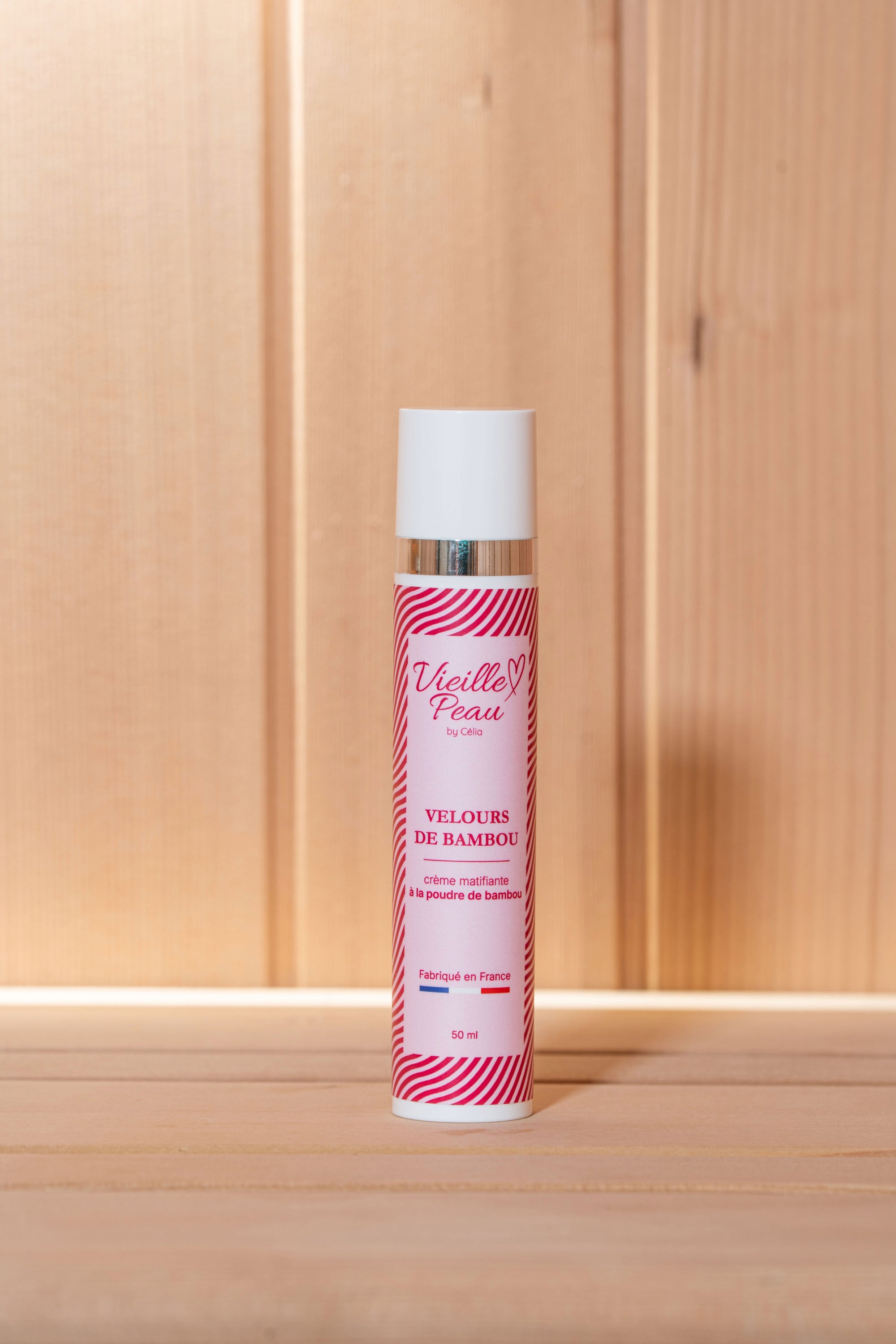 VELOURS DE BAMBOU - Crème visage matifiante à la poudre de bambou 50ml