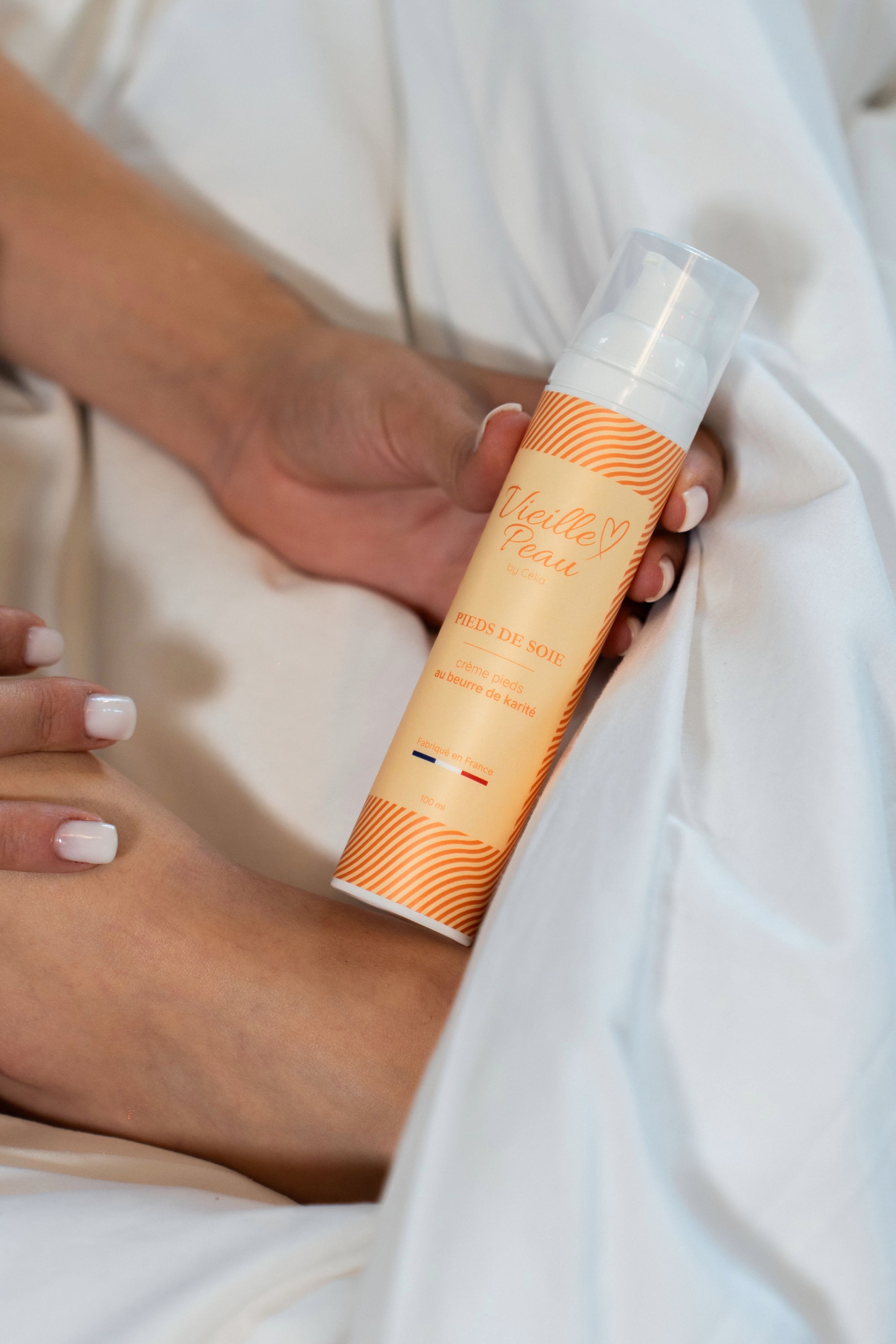 PIEDS DE SOIE - Crème pieds au beurre de karité 100ml