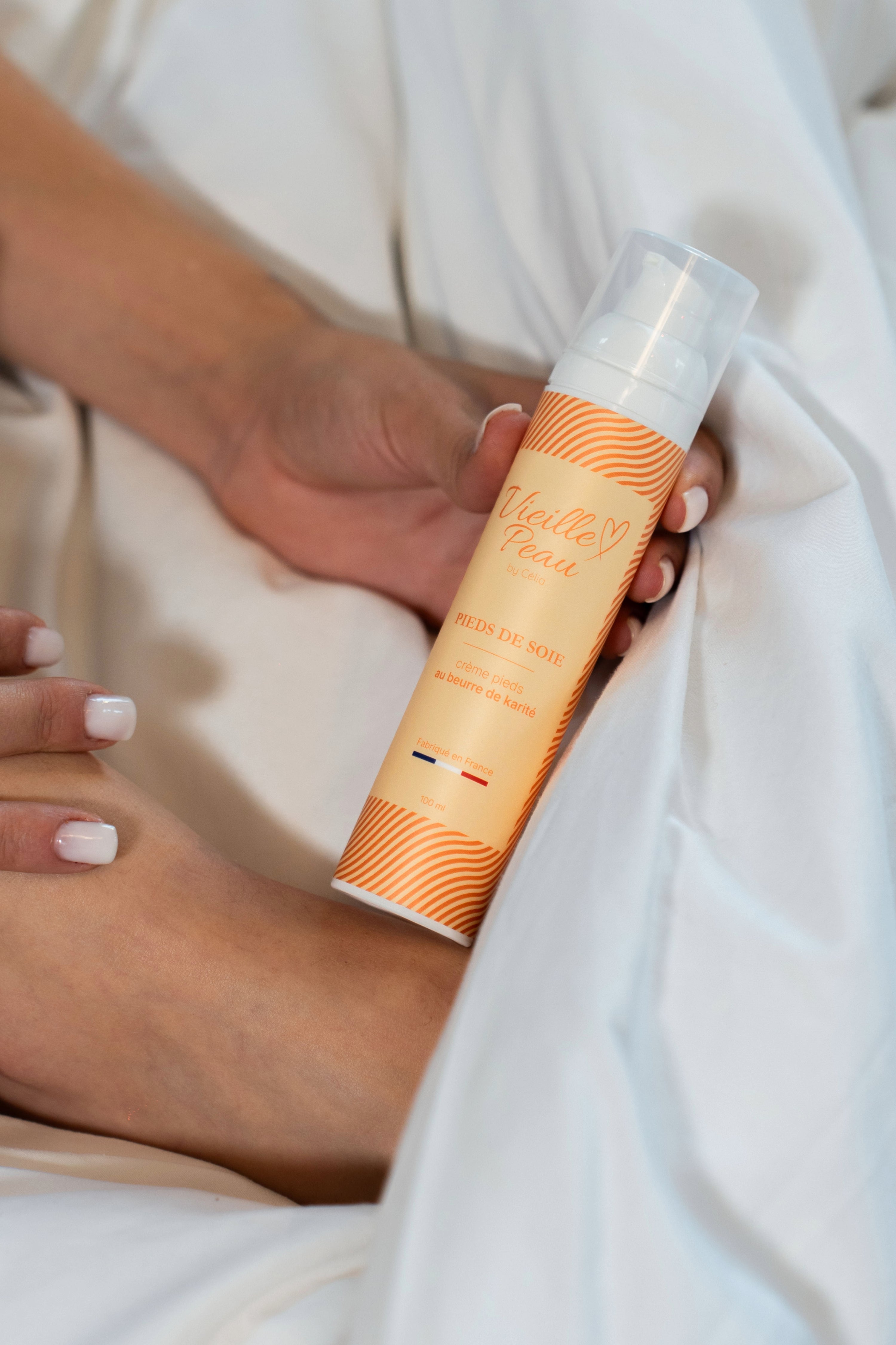 PIEDS DE SOIE - Crème pieds au beurre de karité 100ml
