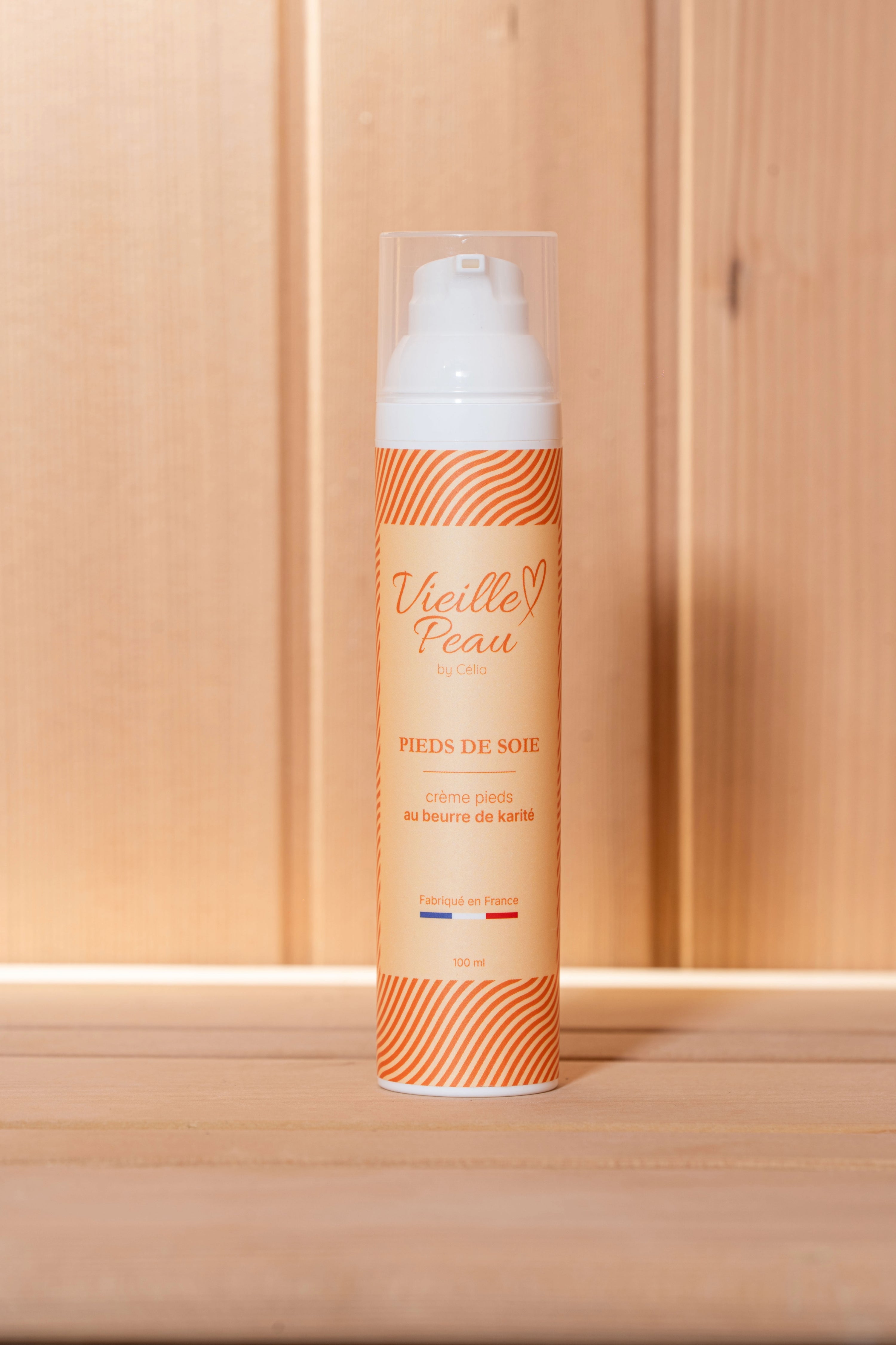 PIEDS DE SOIE - Crème pieds au beurre de karité 100ml