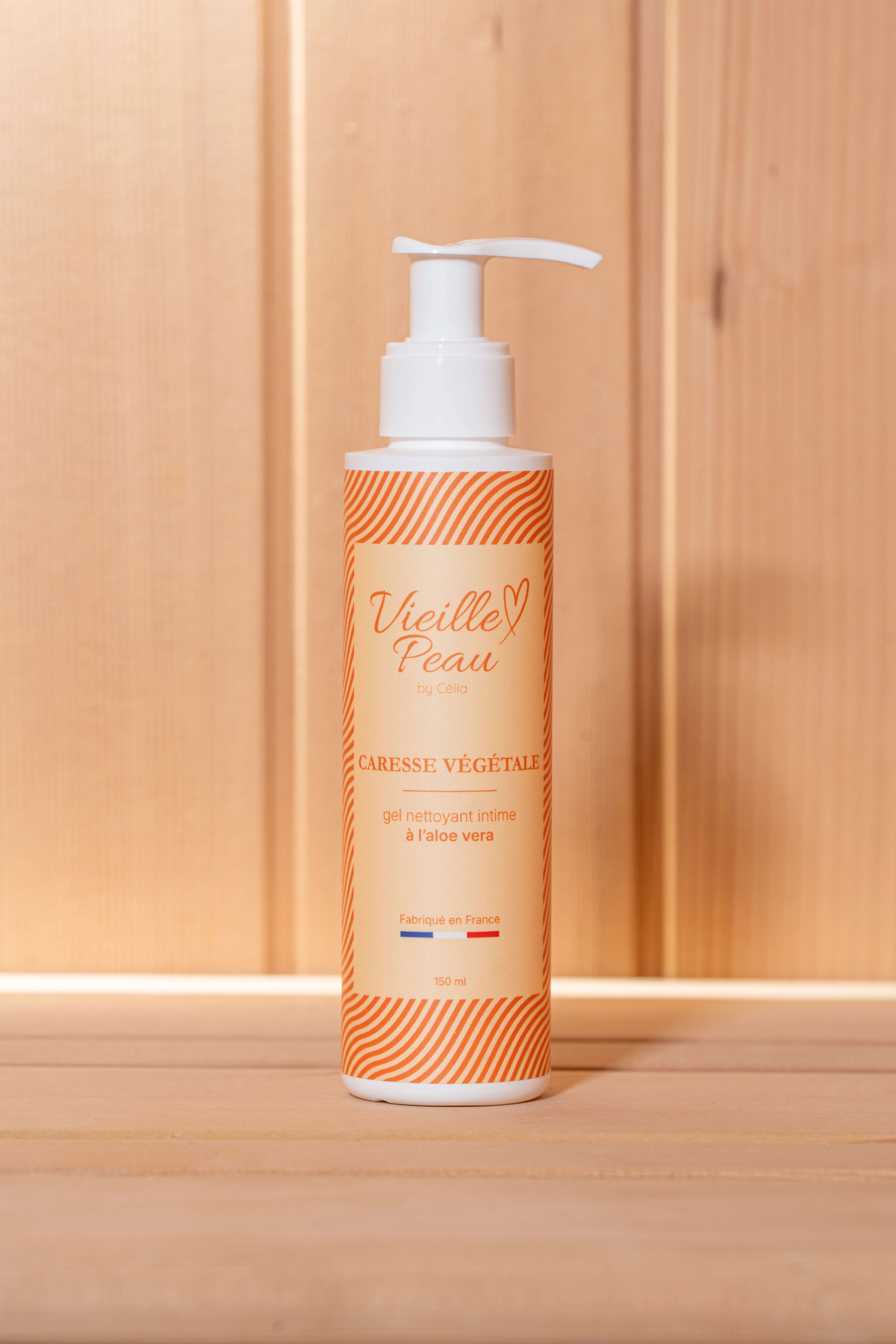 CARESSE VÉGÉTALE - Gel nettoyant intime à l'aloe vera 150ml