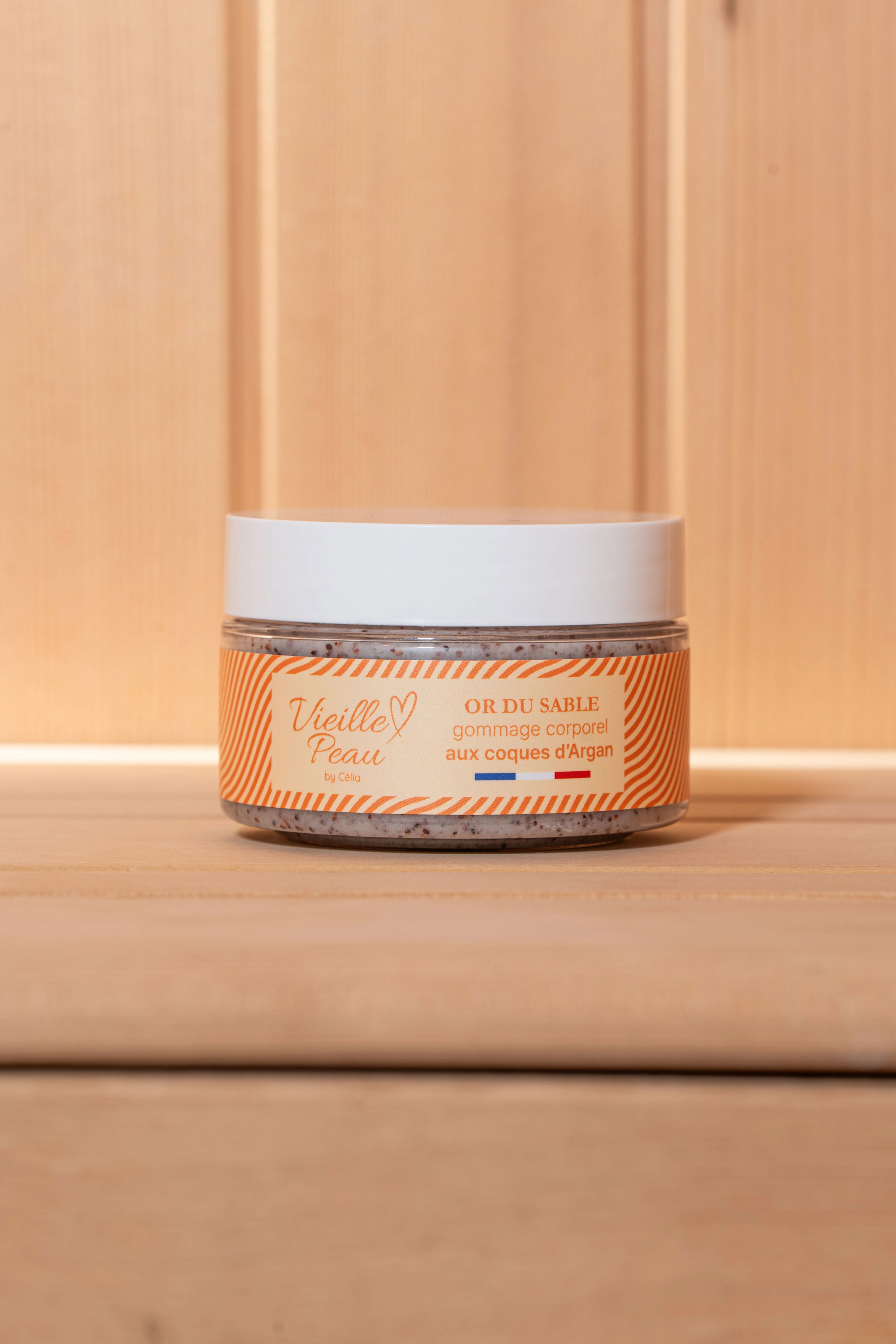 OR DU SABLE - Gommage corporel  aux coques dʼArgan 200ml